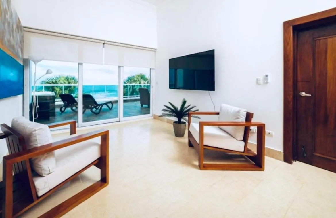 Beachfront Luxury Penthouse Sosua