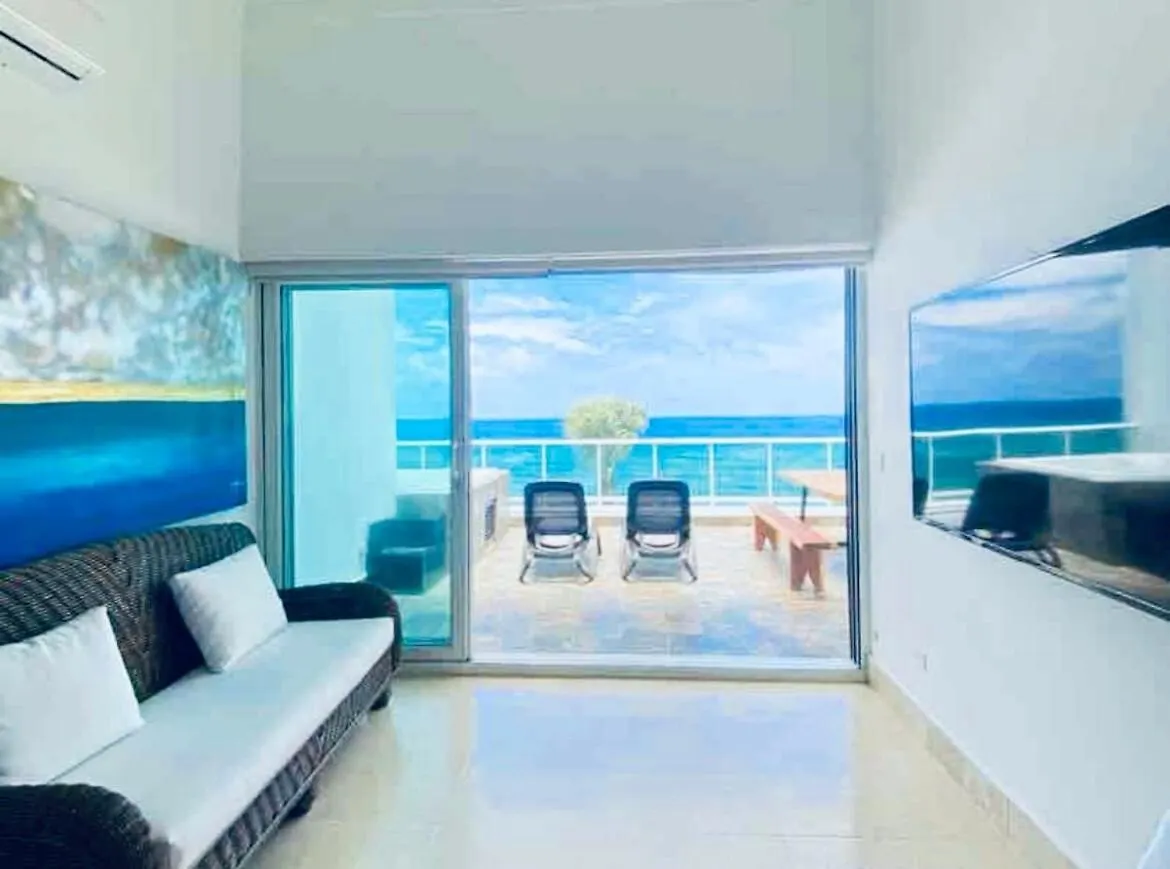 Ferienhaus Beachfront Luxury Penthouse Sosúa
