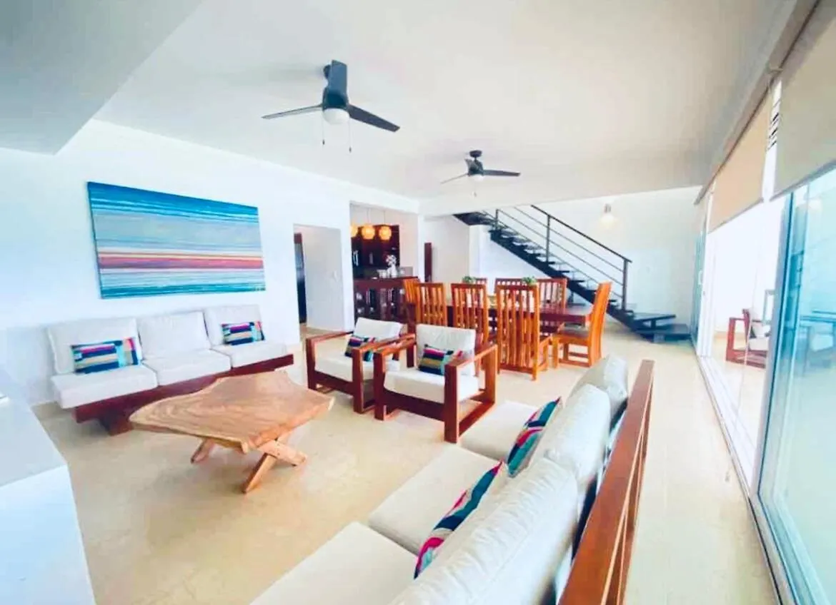 Ferienhaus Beachfront Luxury Penthouse Sosúa